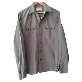 Chemise Levi's en coton gris Gris
