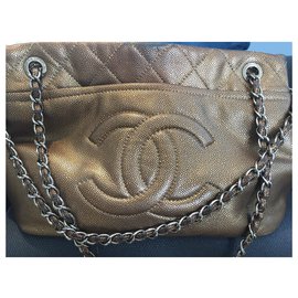 Chanel-Bolsos de mano-Bronce