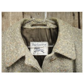 Burberry-Mäntel, Oberbekleidung-Grau