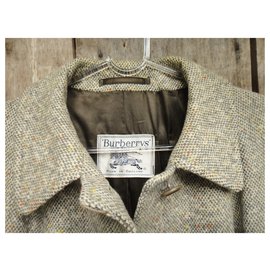 Burberry-Manteaux, Vêtements d'extérieur-Gris