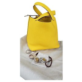 Hermès PICOTIN 22 Jaune