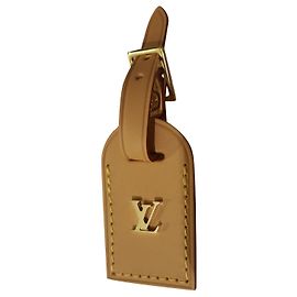 Louis Vuitton Taschenanhänger Beige
