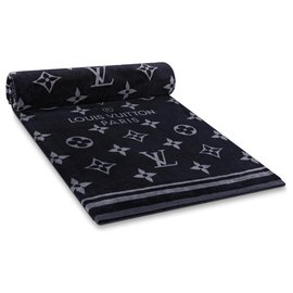 Louis Vuitton-LV Beach Towel eclipse nuevo-Gris