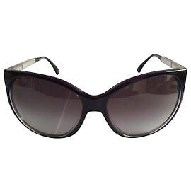 Chanel rounded Navy blue