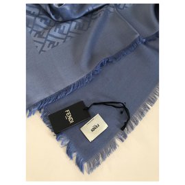 Fendi-FENDI monogram shawl-Other