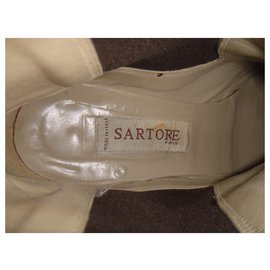 Sartore-boots Sartore p 40-Beige