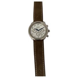 Hermès-Hermès Chronograph-White