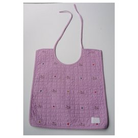 Hermès-HERMES Avalon Pink Baumwolllätzchen sehr guter Zustand-Pink