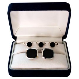 Autre Marque-Cufflinks-Black