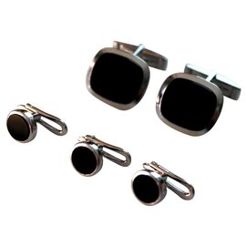 Autre Marque-Cufflinks-Black