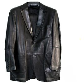 Brioni Blazers Jackets Black