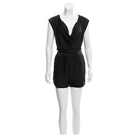 Diane Von Furstenberg Mono de seda DvF Bellancia Negro
