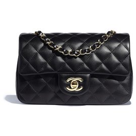 Chanel-MINI BOLSO CHANEL RECTANGULAR-Negro