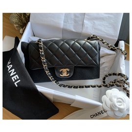 Chanel-CHANEL MINI BAG RECTANGULAR-Black