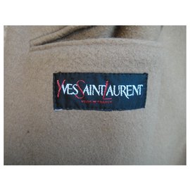 Yves Saint Laurent-Yves Saint Laurent vintage men's coat t L-Beige