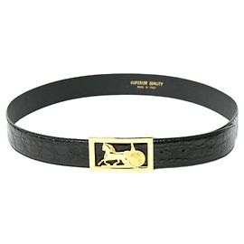 Ceinture Céline Noir