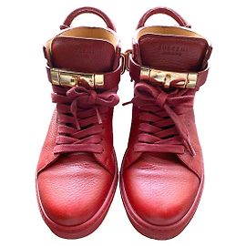 Buscemi Sapatilhas de couro Vermelho