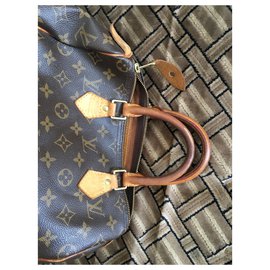 Louis Vuitton-Speedy 25-Castaño