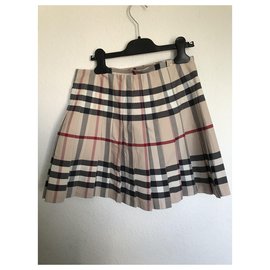 Burberry-Skirts-Beige
