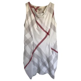 Burberry-Dresses-White