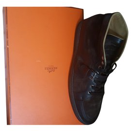 Hermès-Zapatillas-Negro