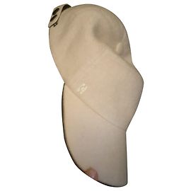Hermès Chapéus Gorros Bege