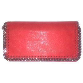 Stella Mc Cartney STELLA McCARTNEY Cartera Falabella Roja Hardware de plata