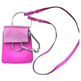Chloé Bolsa de ombro Chloe Faye Fuschia