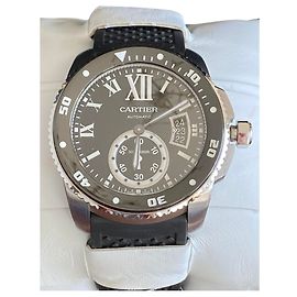 Caliber de Cartier Diver Preto