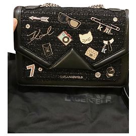 Karl Lagerfeld borsetta Nero