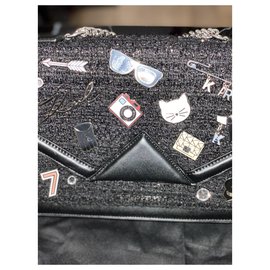 Karl Lagerfeld-Handbag-Black