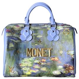Masters Monet Louis Vuitton Speedy Blue