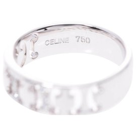 Céline-Céline Ring-Silvery