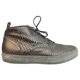 Sartore p Turnschuhe 38,5 in Python Bronze