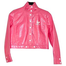 Courreges Courrèges Vinyljacke Pink