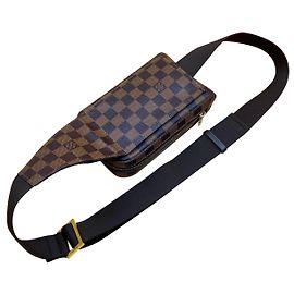Louis Vuitton Geronimo Belt Bag Damier Ebene Gold hardware Damier ebene
