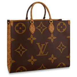 Buy [Used] LOUIS VUITTON 2WAY Tote Bag On The Go GM Monogram Giant Reverse  M44576 from Japan - Buy authentic Plus exclusive items from Japan