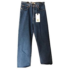 Jean Levi's Ribcage Bleu Denim Taille 30 Bleu