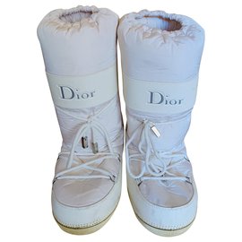 Christian Dior Botas Blanco