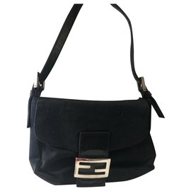 Fendi-Fendi vintage autêntico-Preto