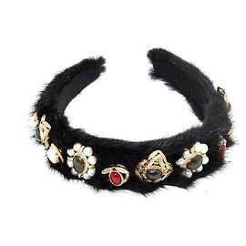 Chanel EDIMBURGO 13/14 visone Nero