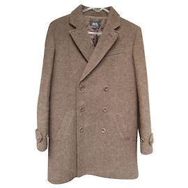 Apc Men Coats Outerwear Brown