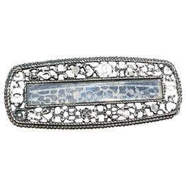 Chanel-Broches et broches-Gris anthracite