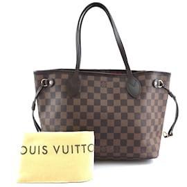 Louis Vuitton-Louis Vuitton Neverfull PM Damier Ébène Toile-Marron