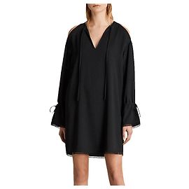 All Saints Aster Kleid neu Schwarz