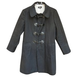 Apc-manteau léger APC t 38-Noir