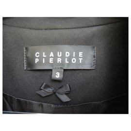 Claudie Pierlot-Claudie Pierlot t Mantel 3-Schwarz