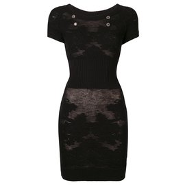 Chanel-la petit robe noir-Negro
