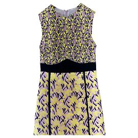 Robe Giambattista Valli en dentelle multicolore Multicolore