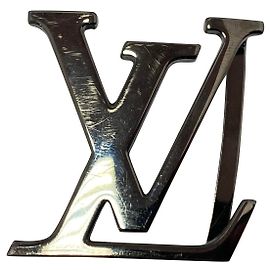 Cintura Louis Vuitton Initial reversibile nera in pelle Nero